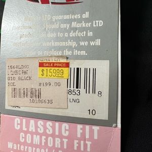 Marker Women’s Ski pants, NWT, size 10 Long